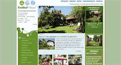 Desktop Screenshot of endlhof.de